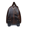 Large Capacity Cowhide Trolley Travel Bag