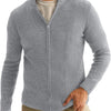 Men's Half-high Collar Cardigan Sweater Coat