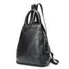 Zaino da donna multifunzionale in pelle bovina con primo strato, grande capacità