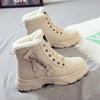 Plus Size Fleece-lined Warm Snow Boots Women
