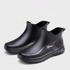 Fashion Non-slip Flat Short Rubber Boots Men