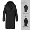 Outdoor Keep Warm Cotton Thick Windproof Waterproof Long Shell Jacket