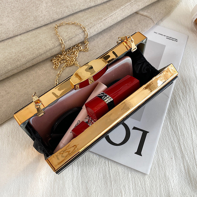 Borsa da sera in acrilico di alta qualità da donna