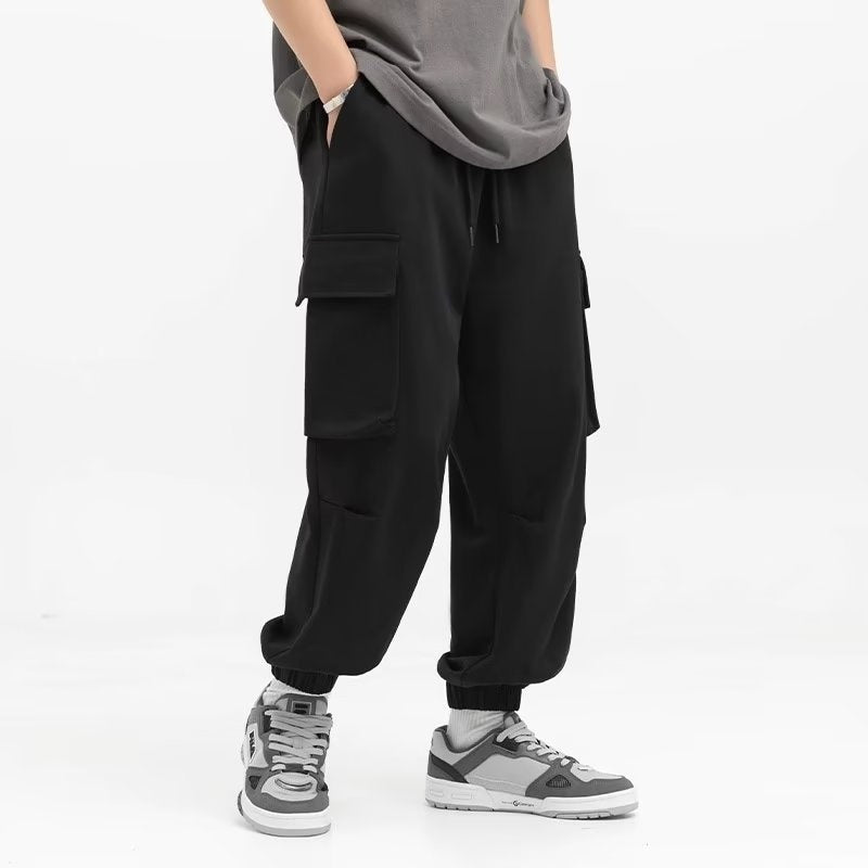 Men's Loose Tappered Cargo Pants Fashion