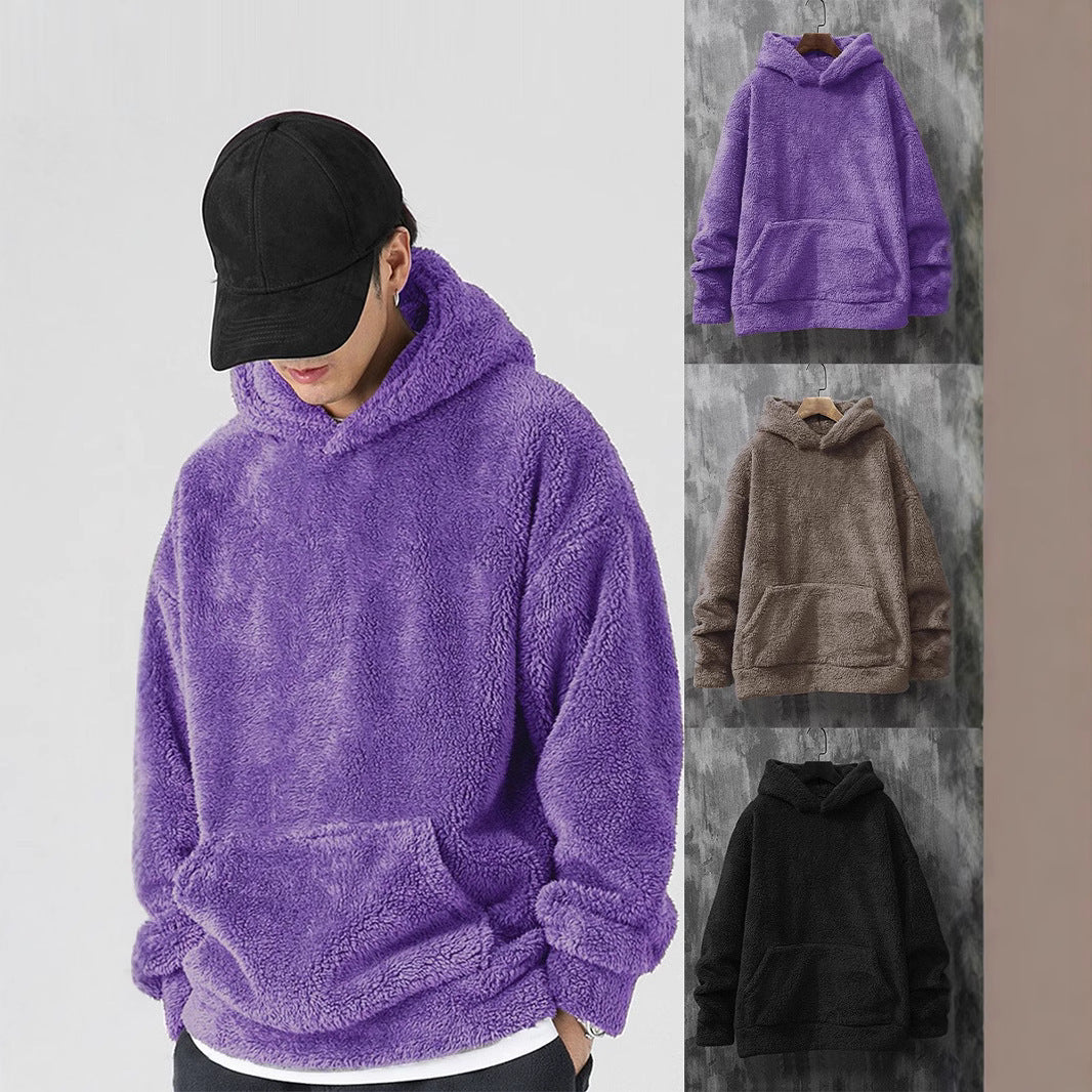 Men's Autumn And Winter Loose Fashion Brand Hooded Sweater