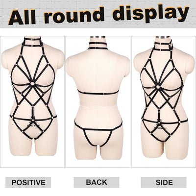 PYS Bar Nightclub Costume Intimo con lacci Accessori Cintura da donna