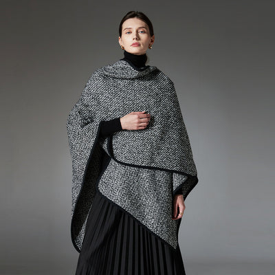 Women's Circle Yarn Wool Shawl