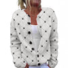 3D Digital Printing Cardigan Knitted Coat Women's Clothing