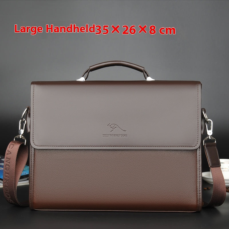 Men's Handbag Business Briefcase Shoulder Crossbody Bag