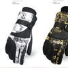 Winter ski gloves