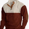 Men's Casual Printed Pullover Sweatshirt Knitwear