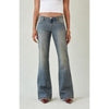 Jeans Bootcut Lavati Effetto Usurato Slim-fit Stile Vintage