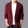 Outwear Sweater Youth Simplicity Casual Men's Knitwear Coat