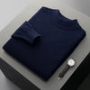 Autumn And Winter New Half-collar Wool Sweater Men's Thin Pullover Bottoming Shirt