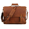 Genuine Leather Men's Business Briefcase
