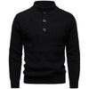 Men's Fashion British Henry Stand Collar Sweater