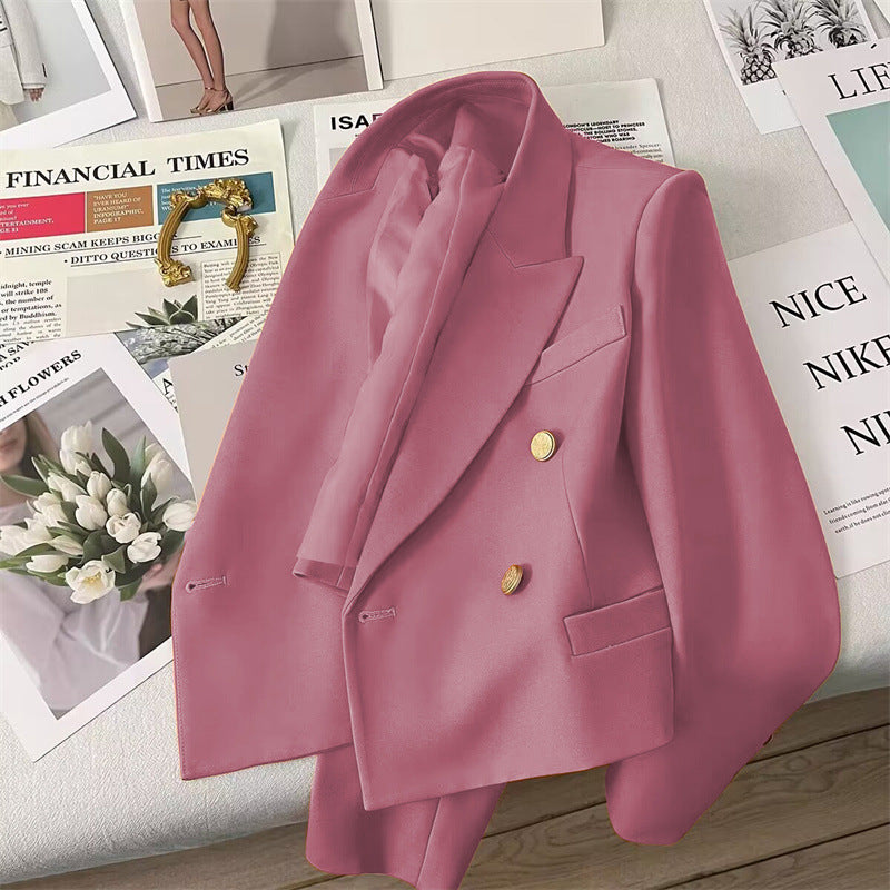Blazer corto casual in stile western retrò da donna