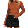 Long-sleeved Knitted Pullover Round Neck Slim Fit Sweater