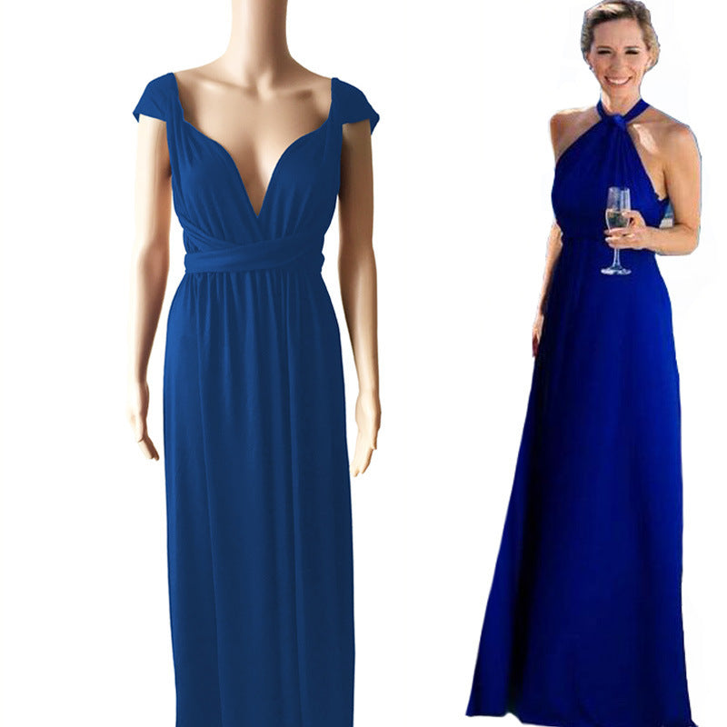 New Summer Stylish Cross-back Open-back Dress