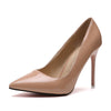 Women's Shoes Spring Nude Stiletto Heel Pointed High Heels