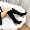 Women's Square Toe High Heel Fashion Boots