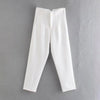 Women's Fashion Slim Fit Slimming High-waisted Trousers