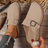 Lightweight Outdoor Casual Wedge Closed Toe Slippers For Women