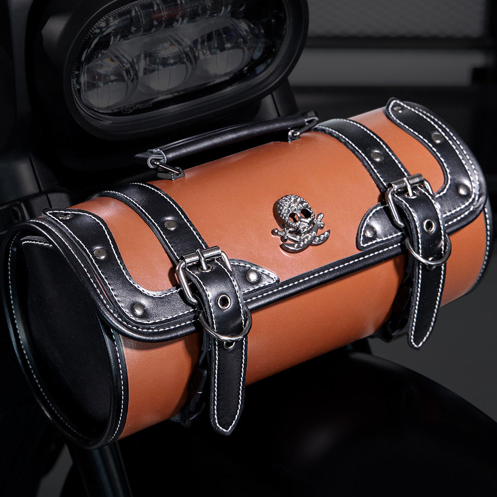 Punk Retro Motorcycle Modification Pannier Bag