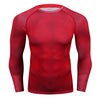 Long sleeve breathable quick-drying fitness training clothes