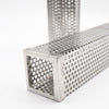 Stainless Steel Smoke Pipe Barbecue Tray Holder Accessories