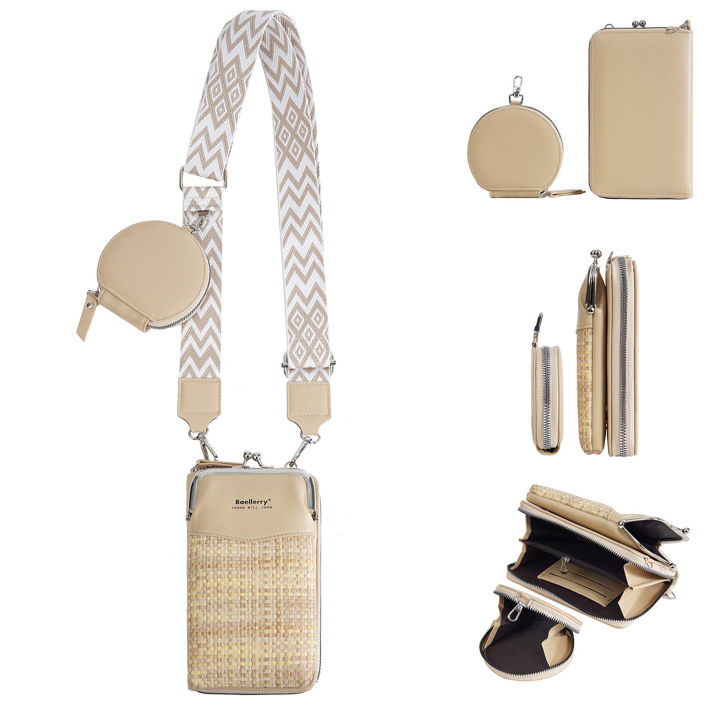 Crossbody Phone Bag Women's Mini Satchel