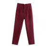 Women's Fashion Slim Fit Slimming High-waisted Trousers