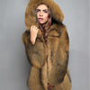 Loose Trendy Mid-length Fur Coat