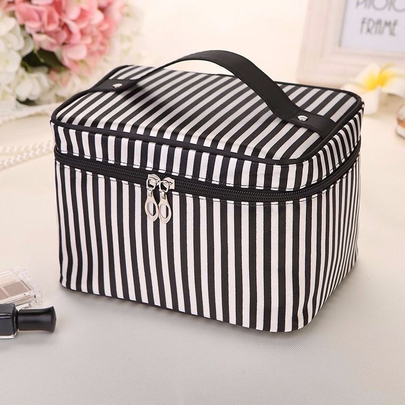 Large Capacity Color Ding Makeup Bag Foldable