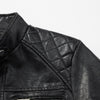 Personalized Trendy Pocket Pu Leather Coat Trendy Men Leather Jacket