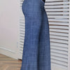 Girls' Solid Color Hollow High Waist Slimming Fashion Versatile Home Clothes Pants