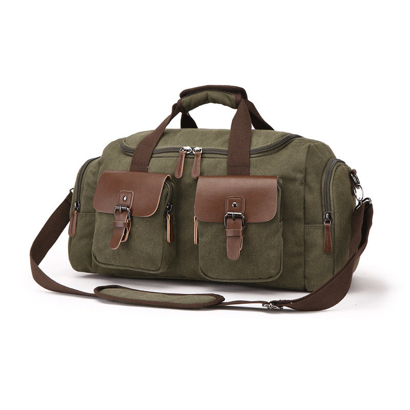 European American Style Travel Bag Canvas Portable