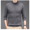 Spring And Autumn Casual Half Turtleneck Solid Color Sweater