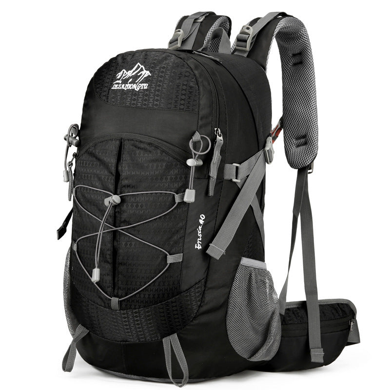 Outdoor Hiking Hiking Backpack Nylon Waterproof Large Capacity Multifunction Bracket