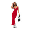 Fashionable Strappy Split Dress For Women