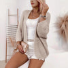 Tendenza moda cardigan lavorato a maglia