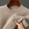 Round Neck Pullover Leisure Knitted Sweater For Men