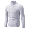 Men's Slim Twist Turtleneck Pullover