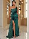 Vestito da sera monospalla senza spalline Host