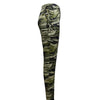 Ladies' Lace Up High Waisted Camouflage Casual Pants