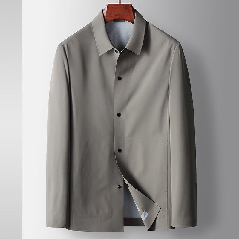 Cappotto sottile da uomo business casual