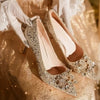 Xiuhe Wedding Dress, Two Wearing Crystal Shoes, Bridal Shoes, Female
