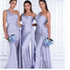 Abito da sposa elegante da sirena taglie forti monospalla