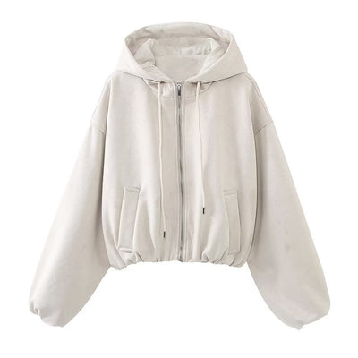 New Women's Fashion Hooded Jacket Coat