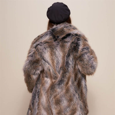 Warm Imitation Fur Coat Women's Fashion